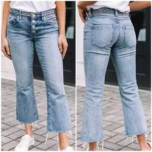 Blanknyc The Varick Kick Flare Rainbow Jean Sz 24 🌈